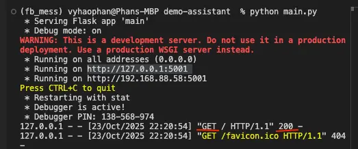 a new successful request GET