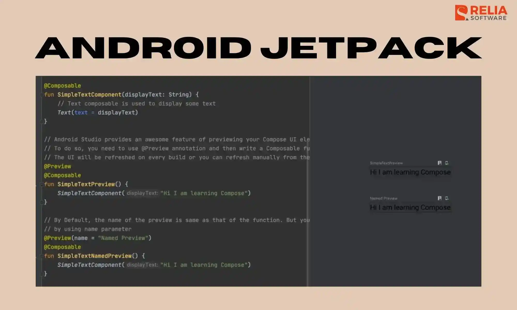 android jetpack android app development framework