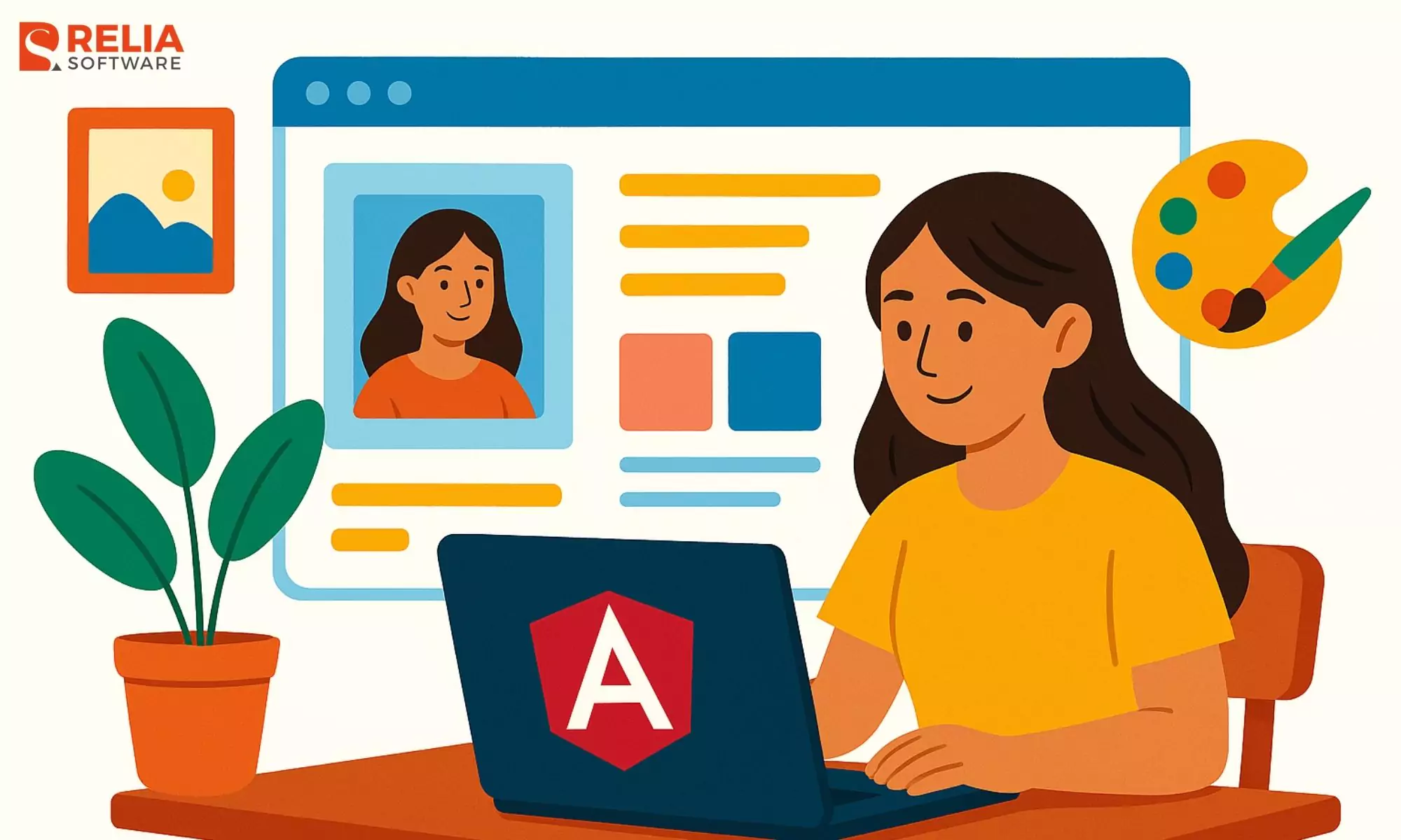 angular project for beginners personal portfolio website