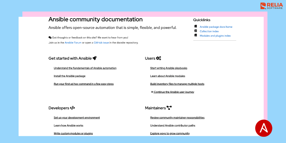 Ansible configuration management tools