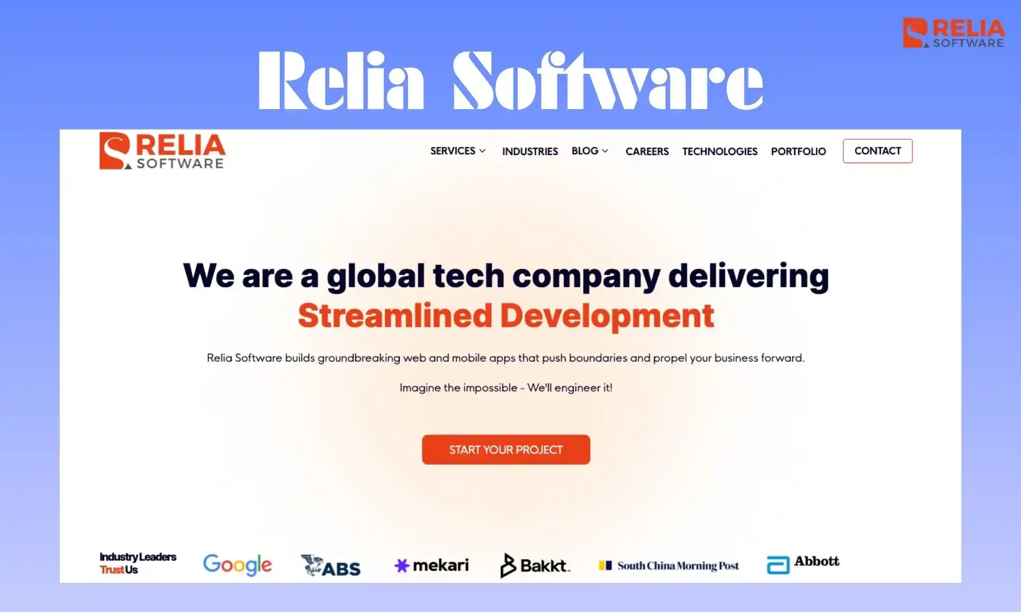 blockchain app development company relia software