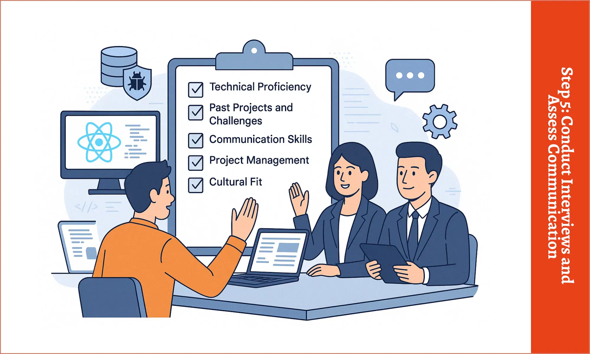 Step 5: Conduct Interviews and Assess Communication