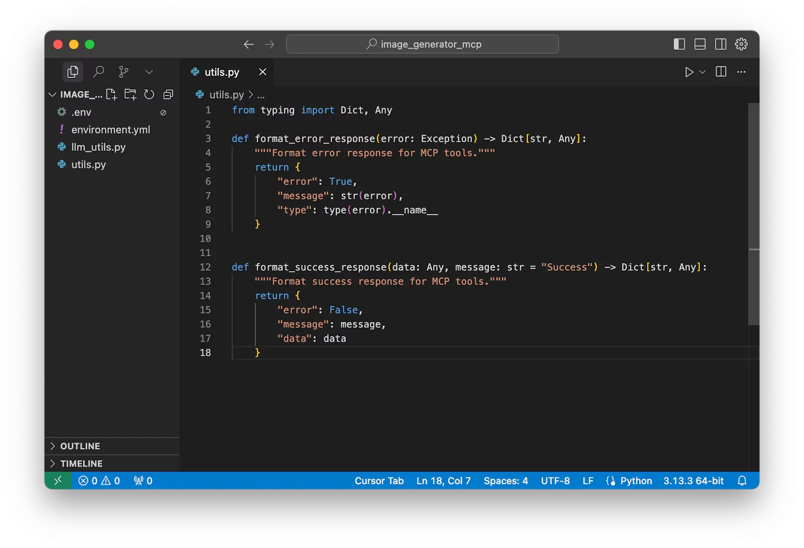 Create a file utils.py