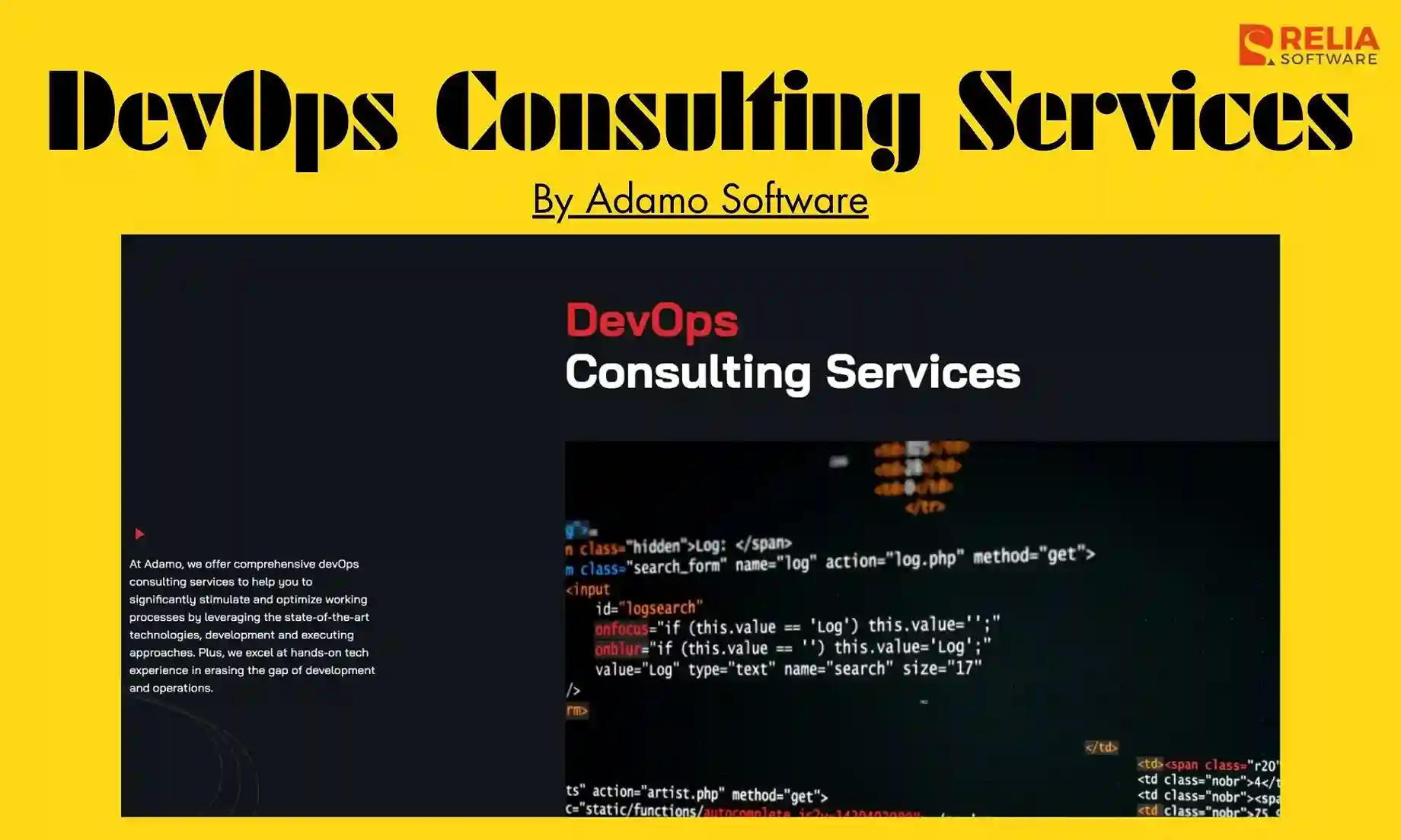 devops consulting company adamo software