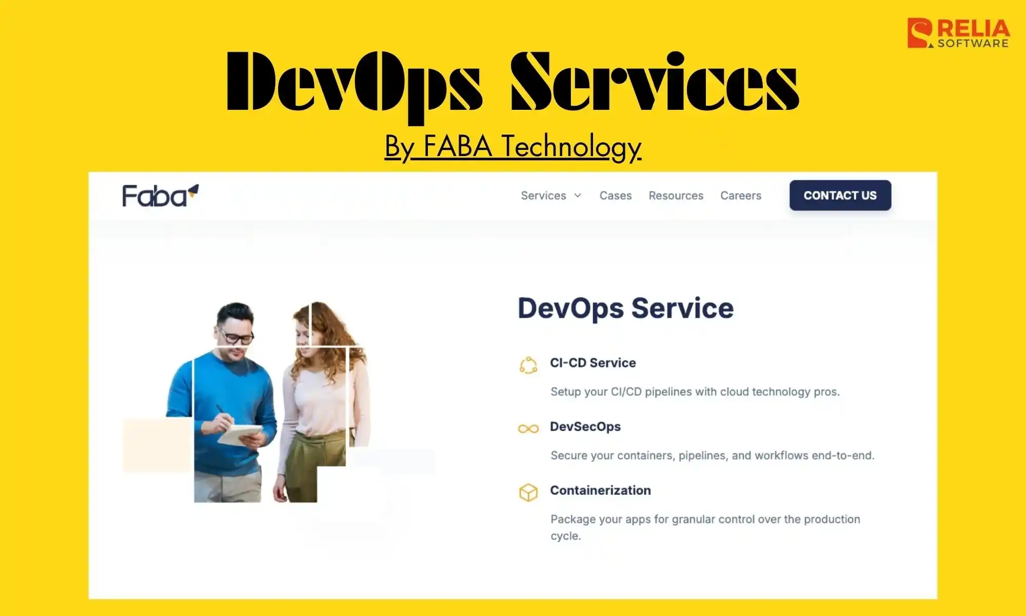 devops consulting company faba technology