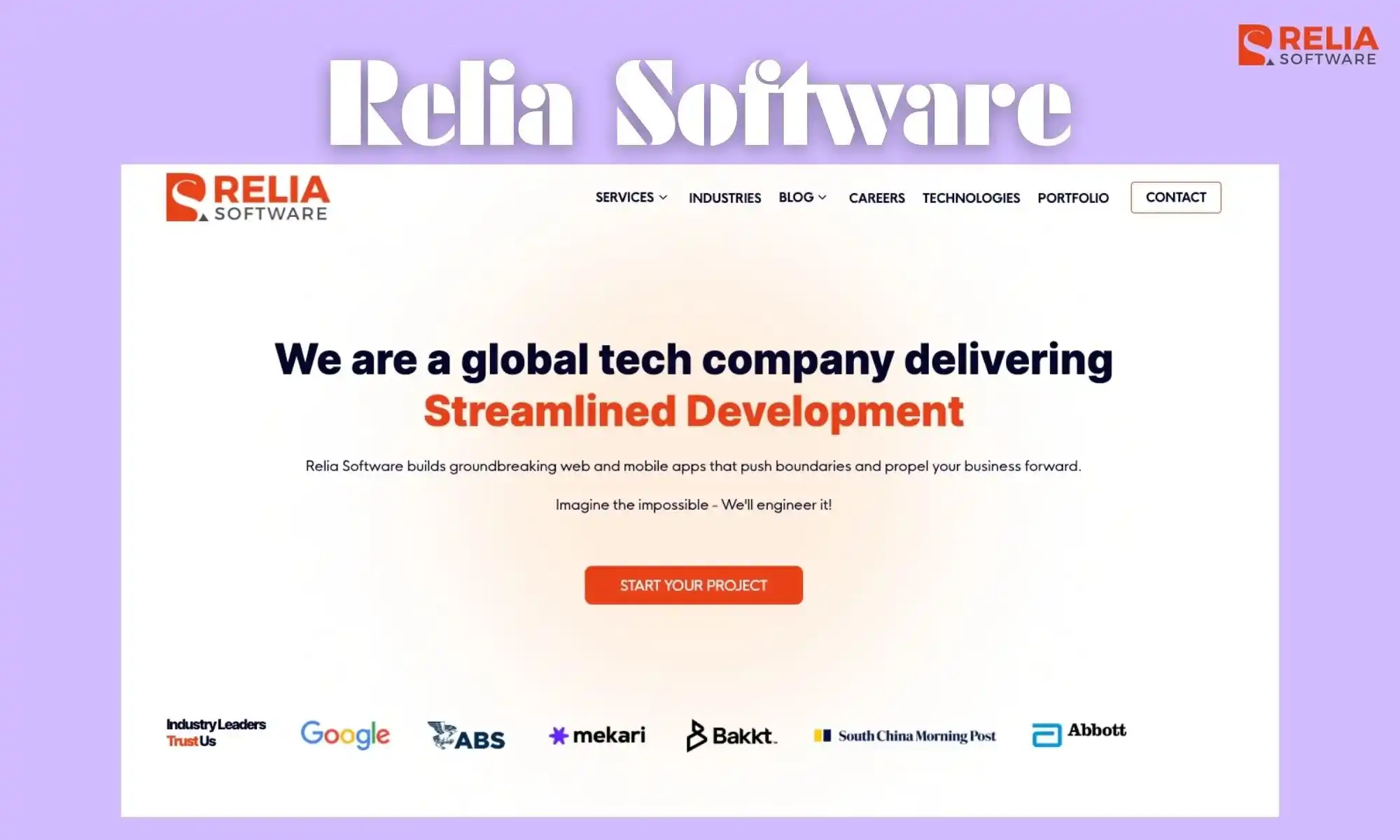 django development company relia software