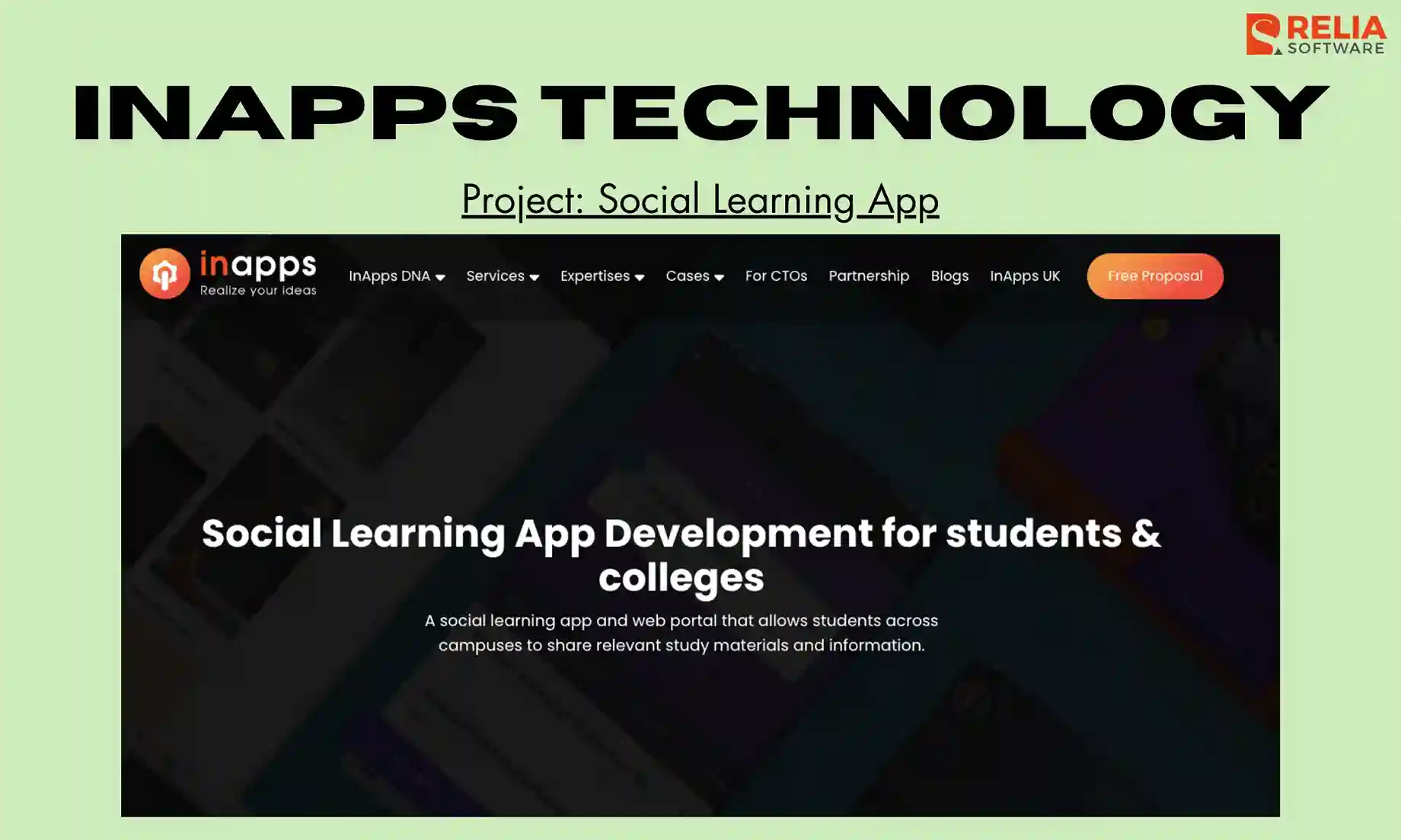 education app development company inapps