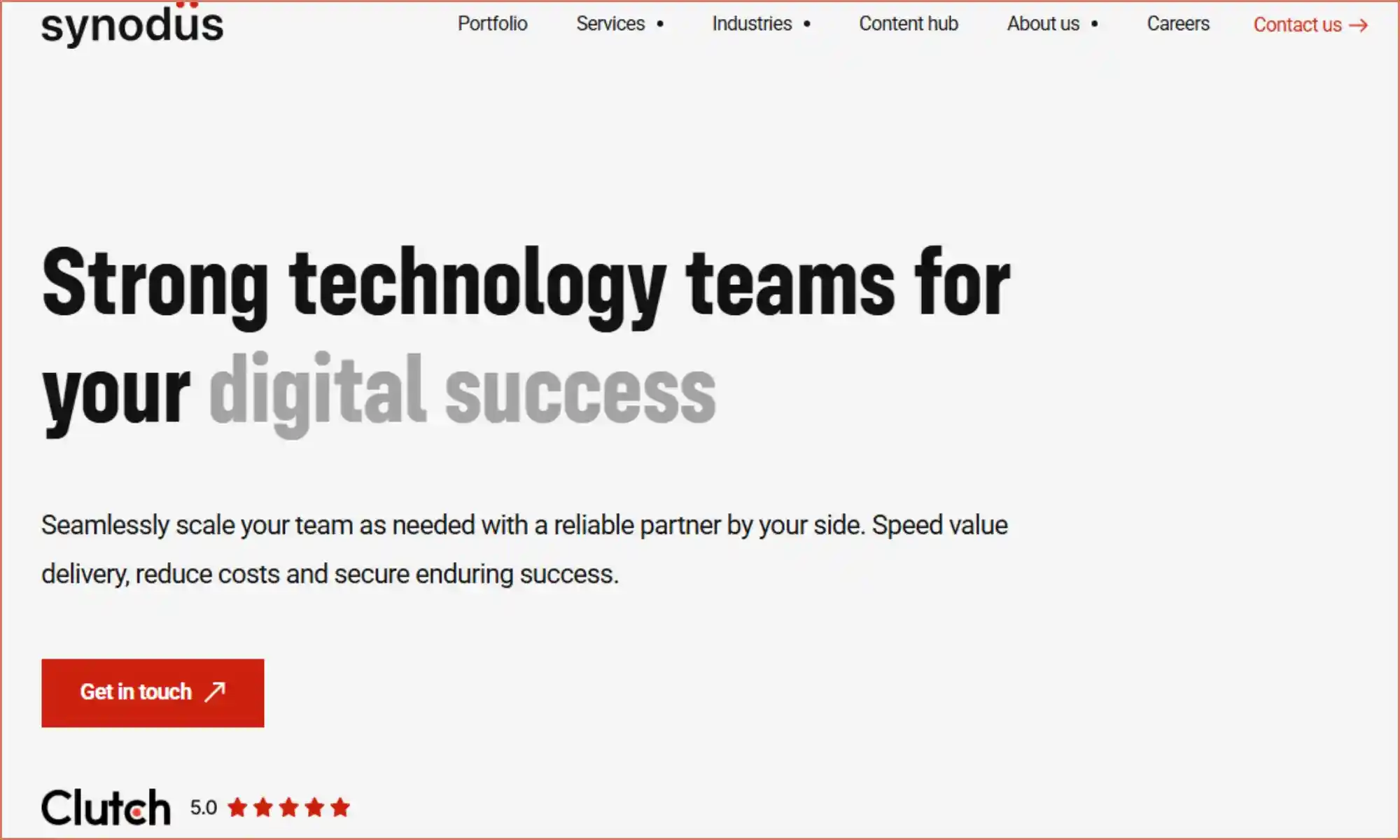 enterprise app development companies Synodus
