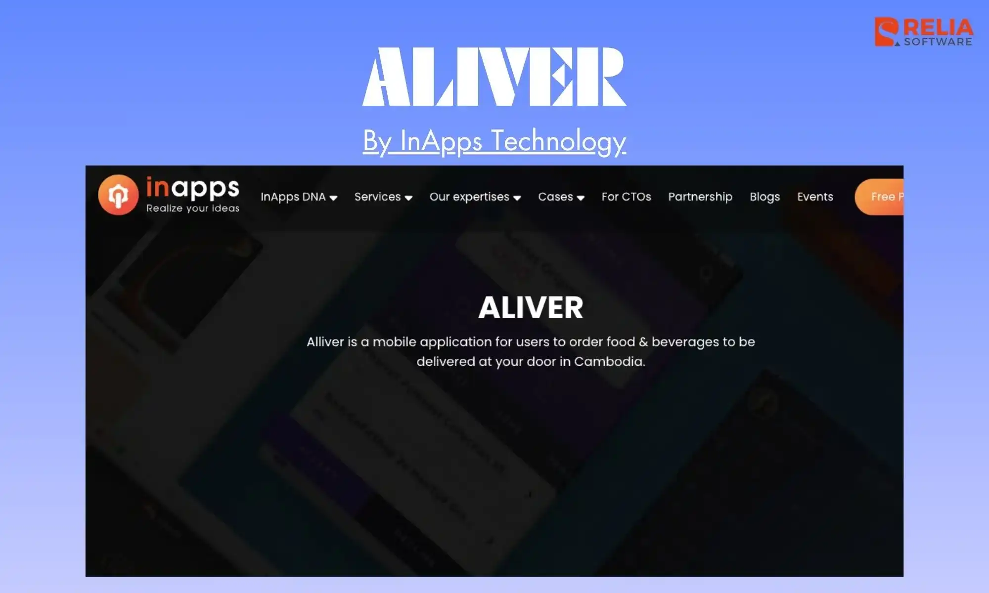 food delivery app development company inapps technology