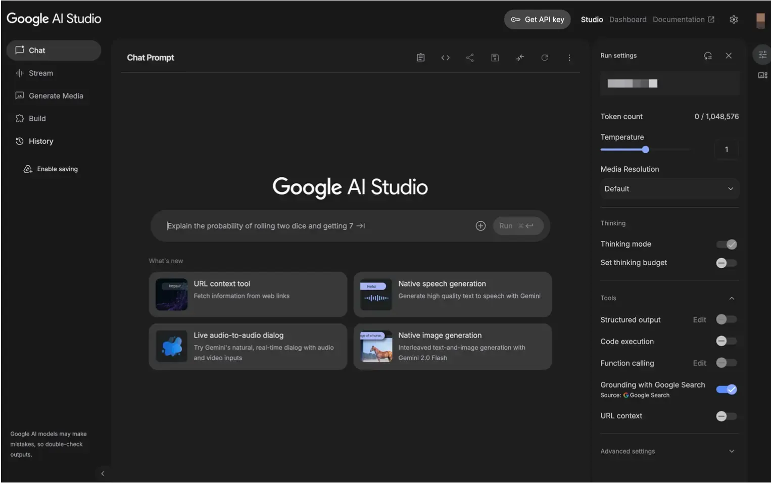 Get API key