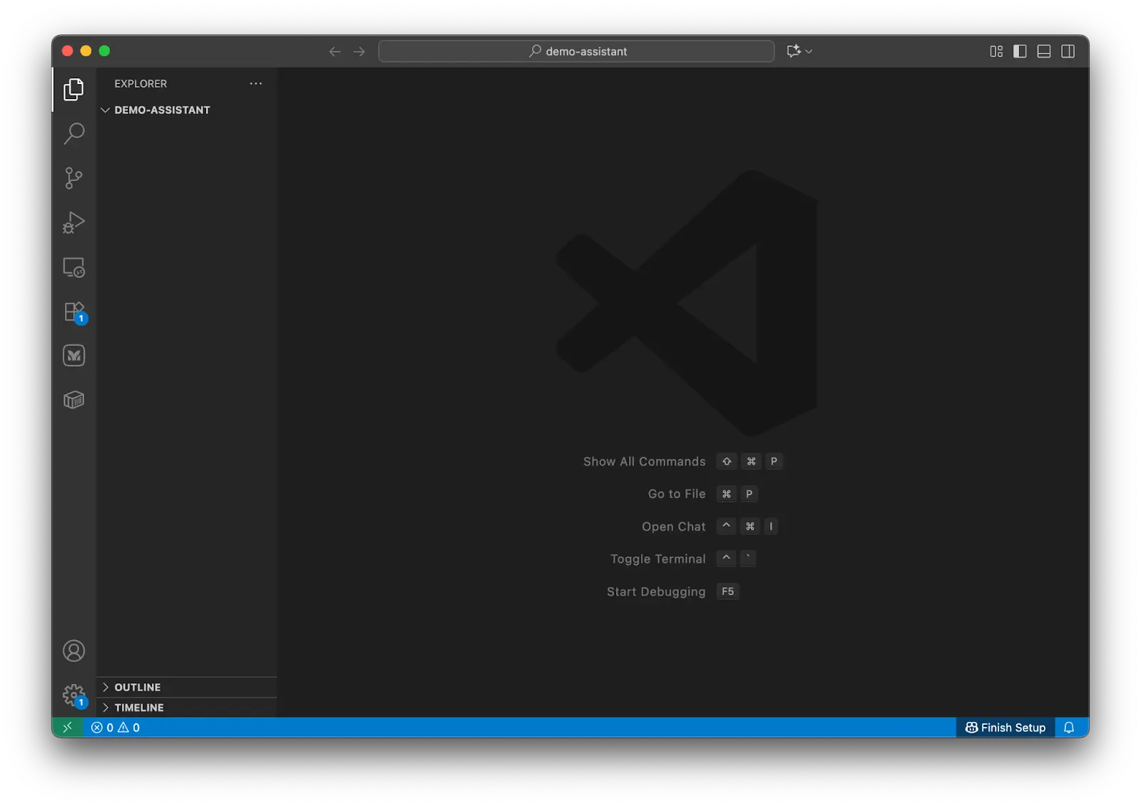 Go to your favorite IDE and create a new project.