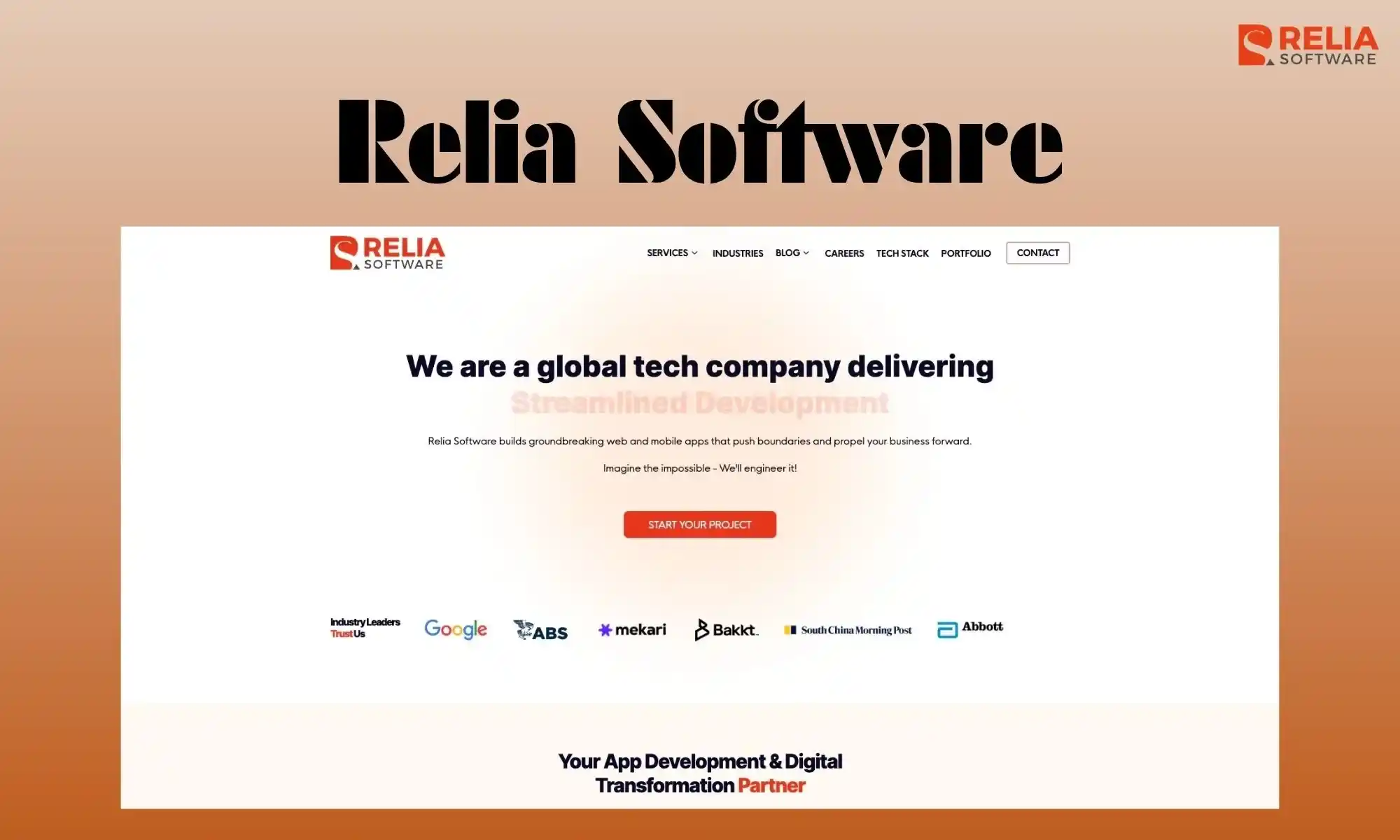 golang development company relia software