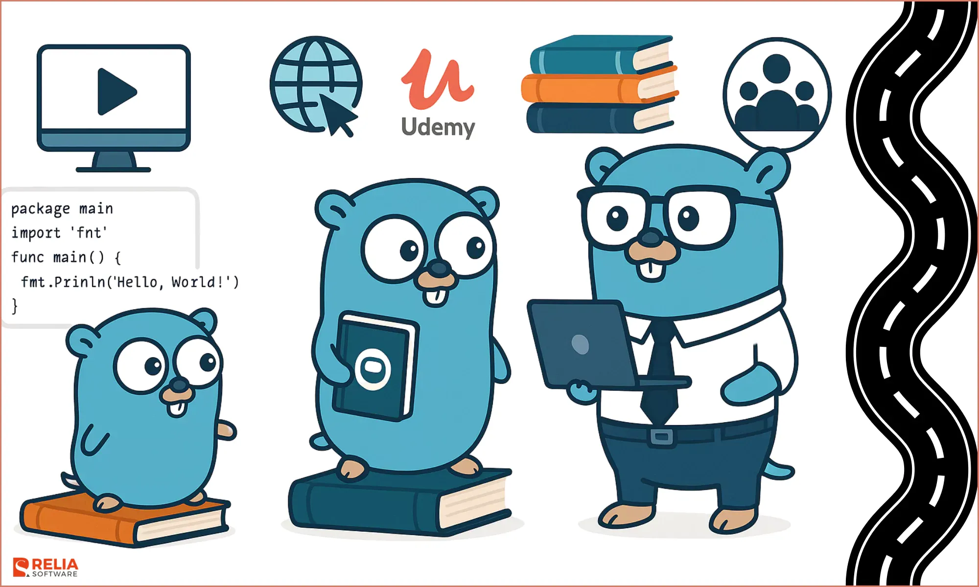 a roadmap to get you started on your Golang journey