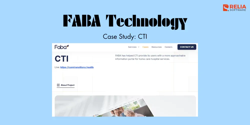 healthcare software development company faba technology