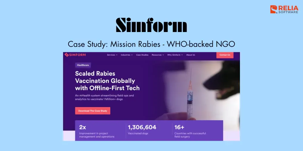 healthcare software development company simform
