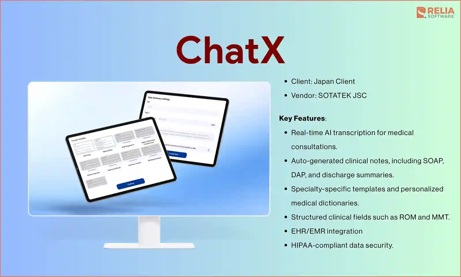 healthcare software development sotatekjsc