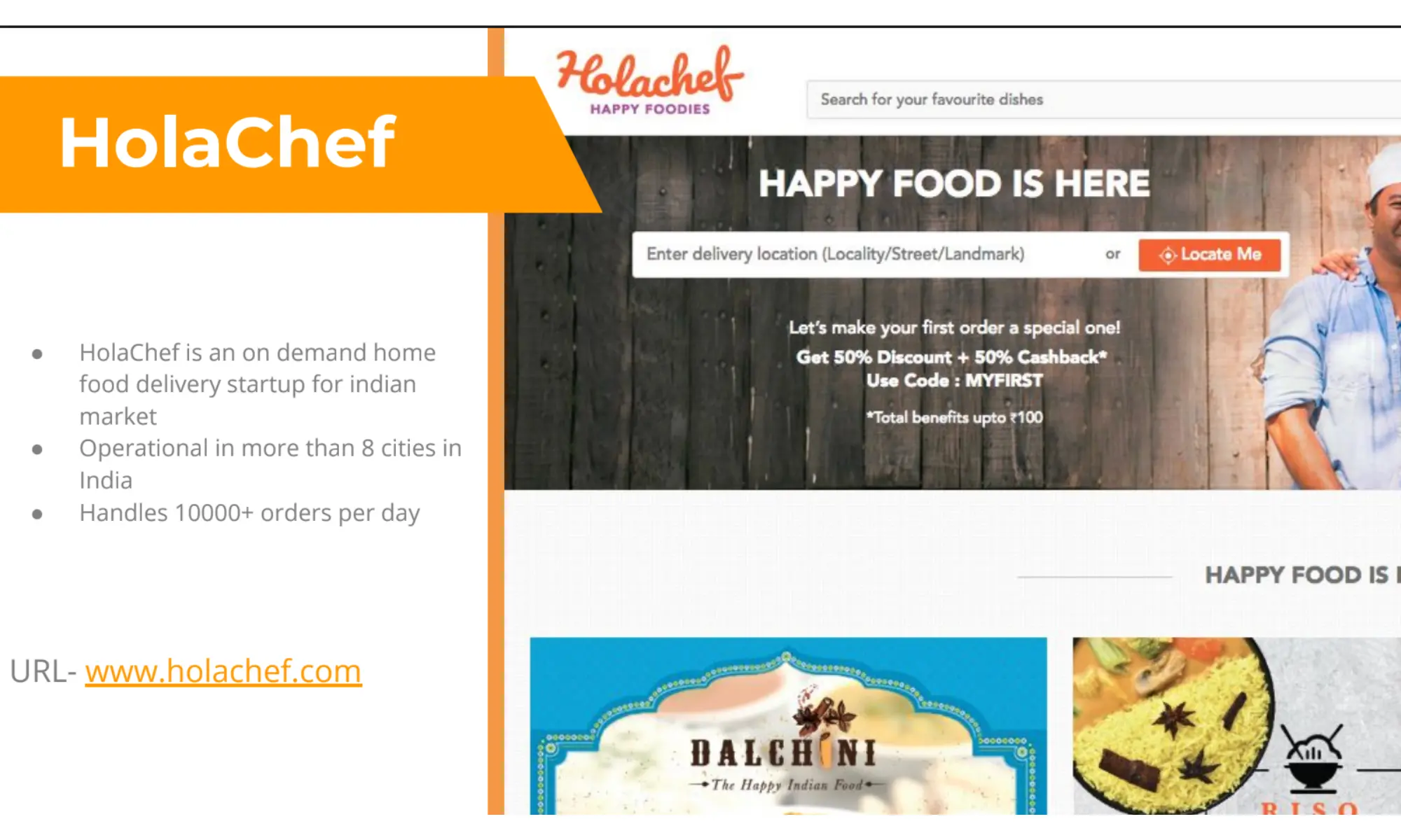 HolaChef built by Relia Software