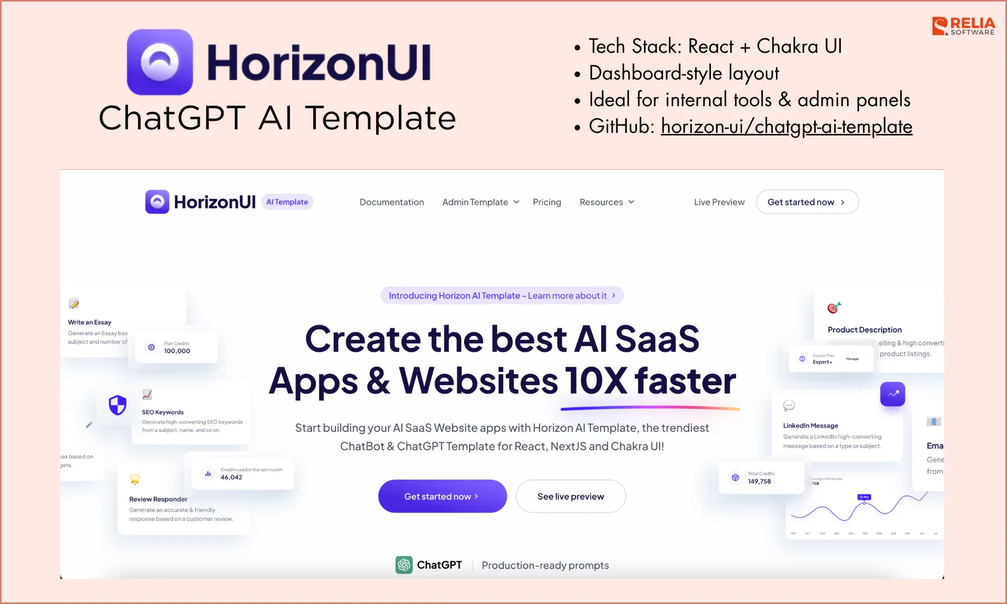 Horizon UI – ChatGPT AI Template