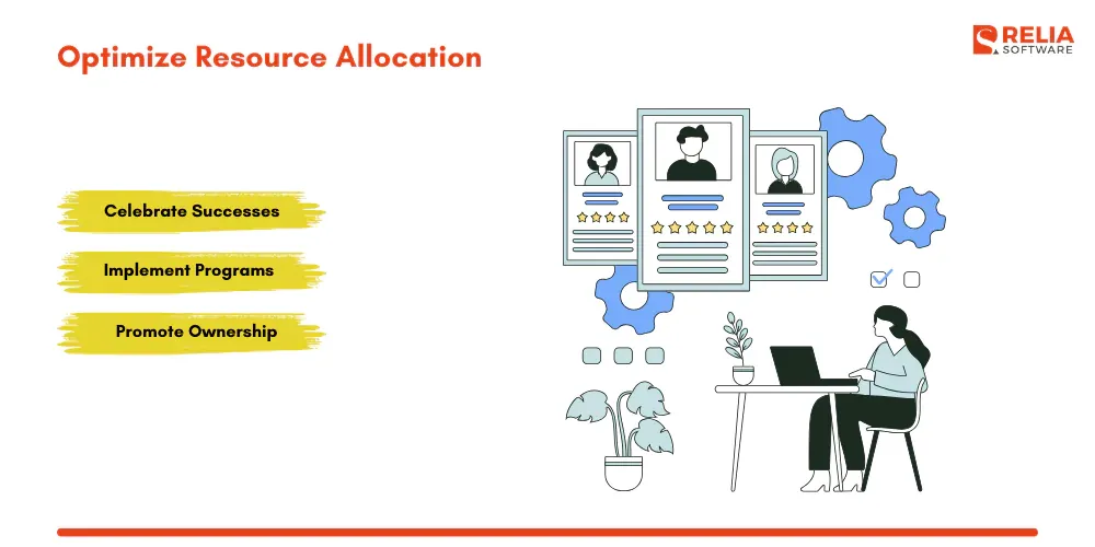 how to manage a software development team optimize resource allocation