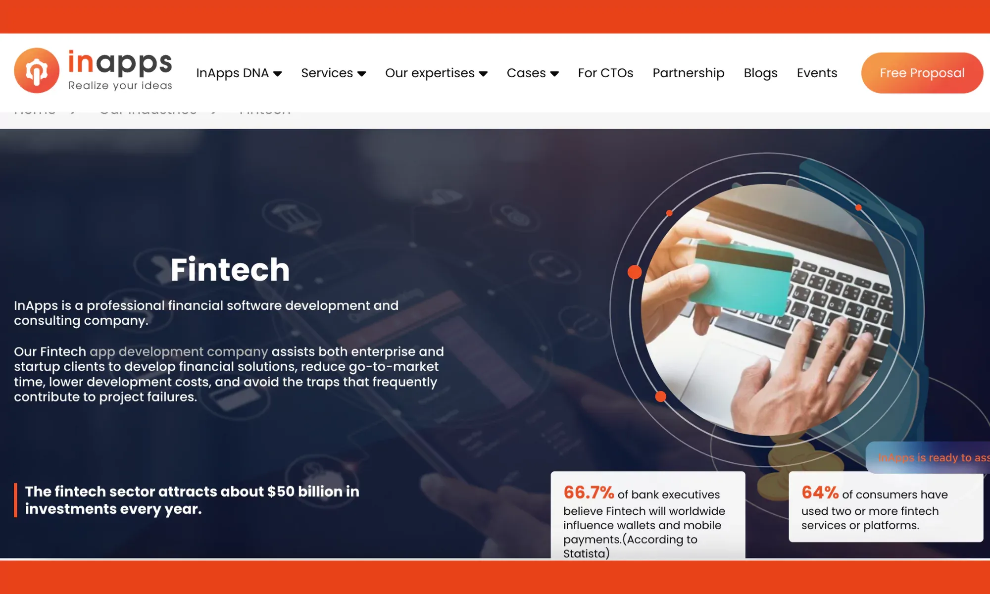 InApps Technology is a software development company in Vietnam.