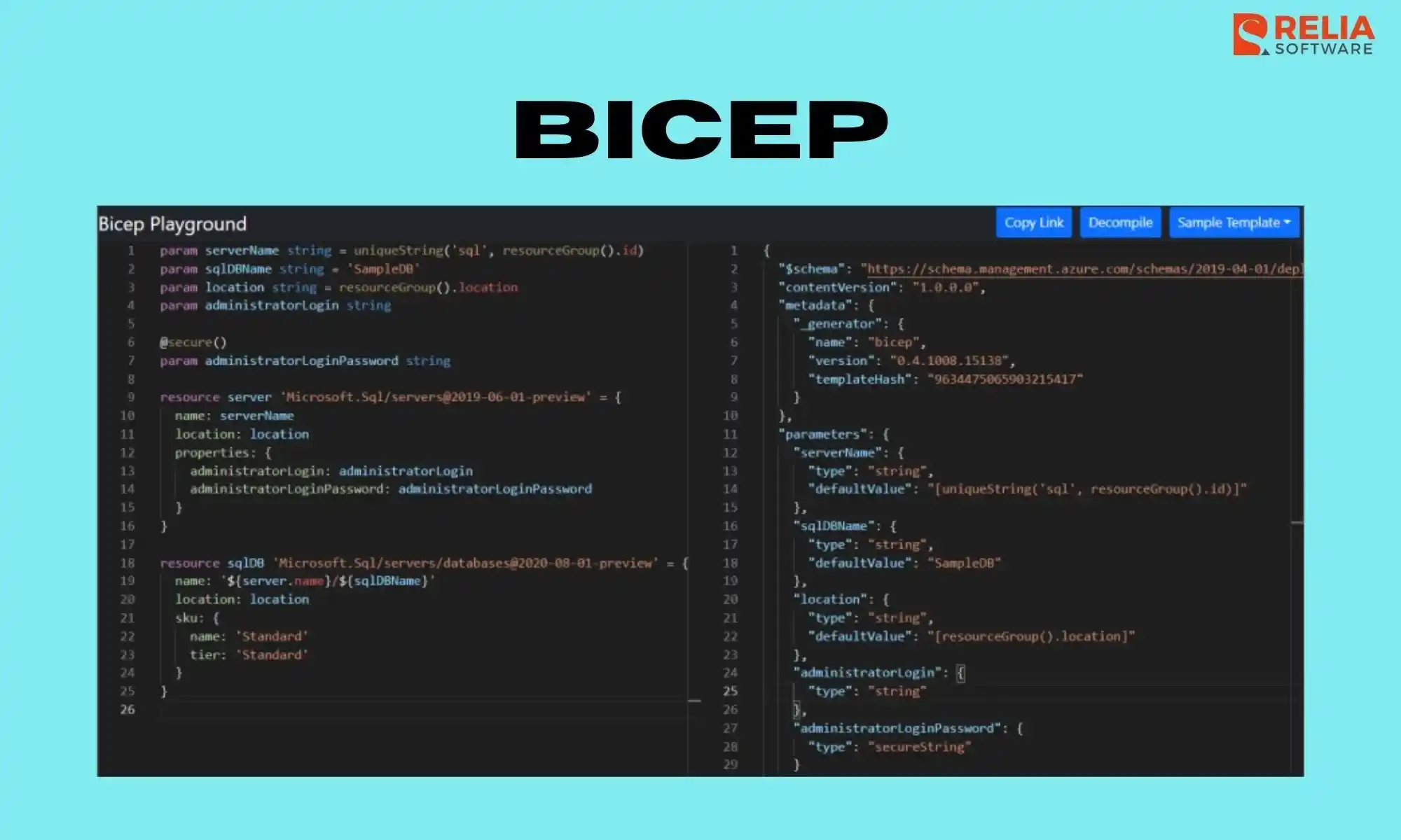 Bicep Infrastructure as Code Tool