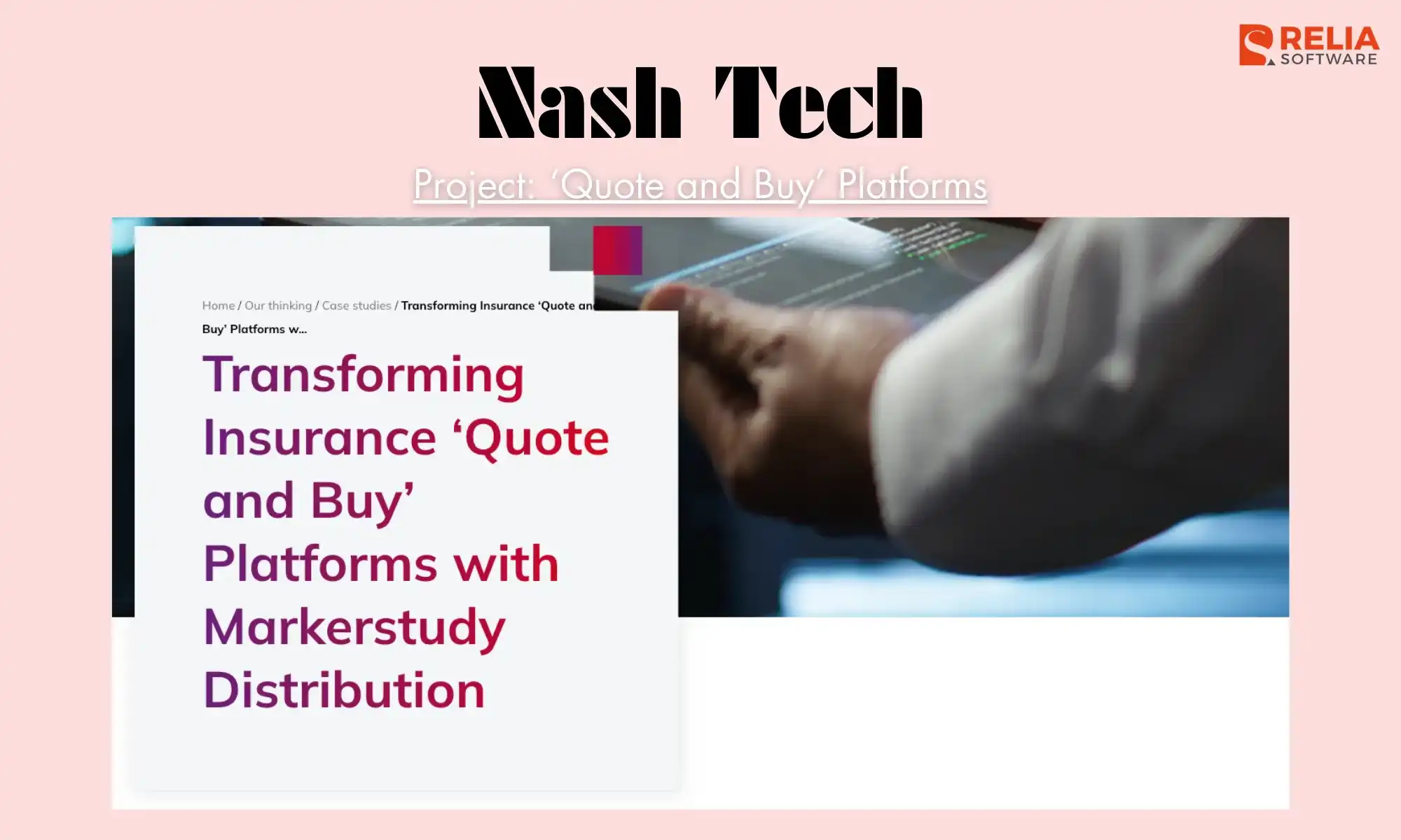 insurance software development companies nash tech