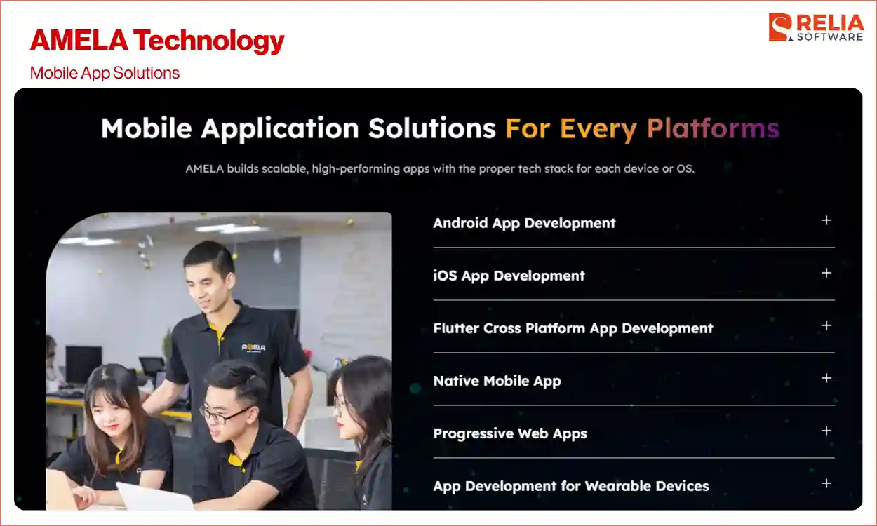 ios app development ompany amela tech