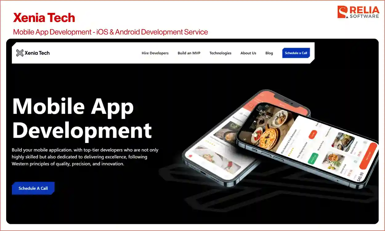 ios app development company xenia tech