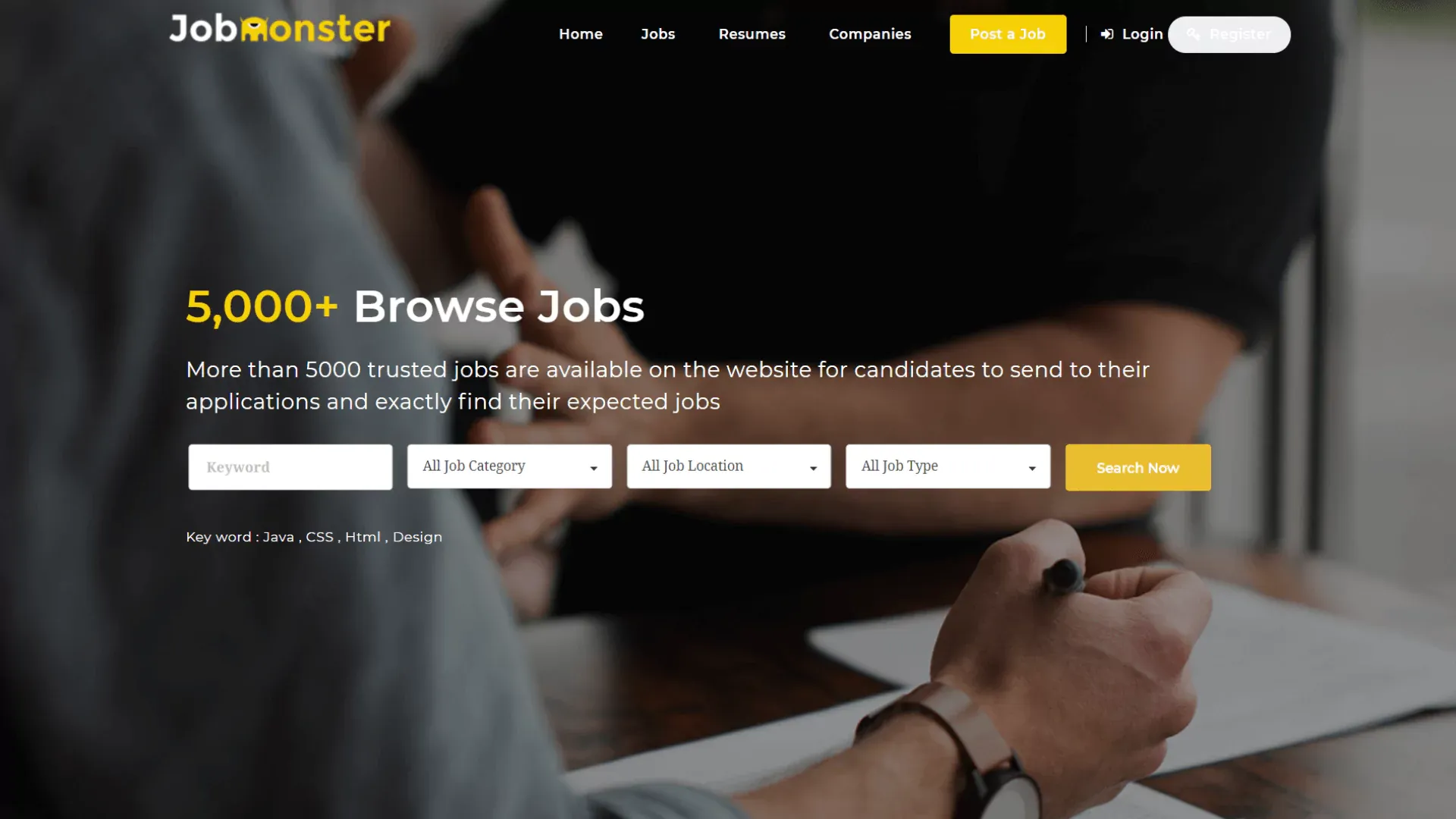 job portal board web