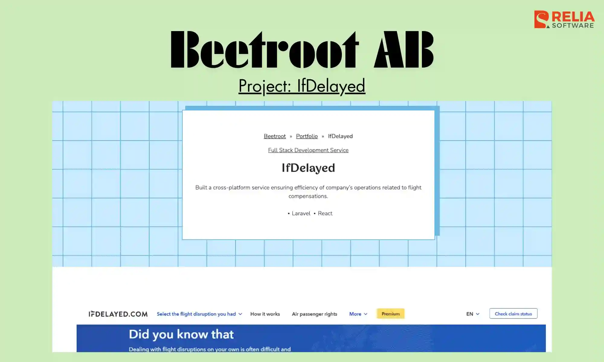 laravel development company beetroot