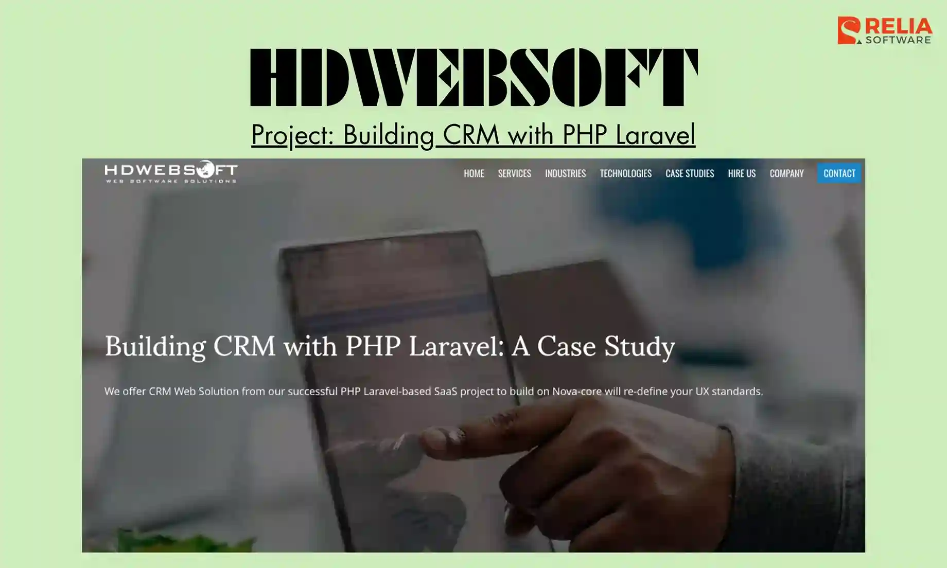 laravel development company hdwebsoft