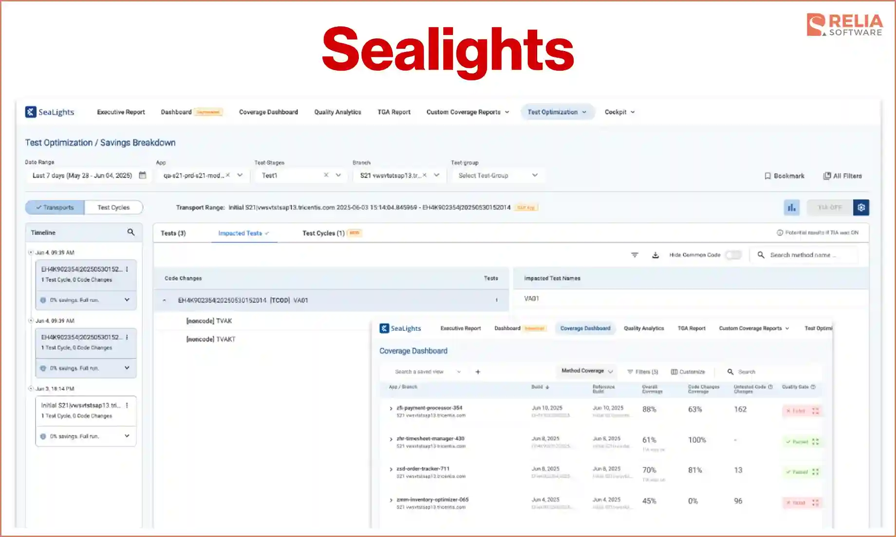 leading ai agents in software testing sealights
