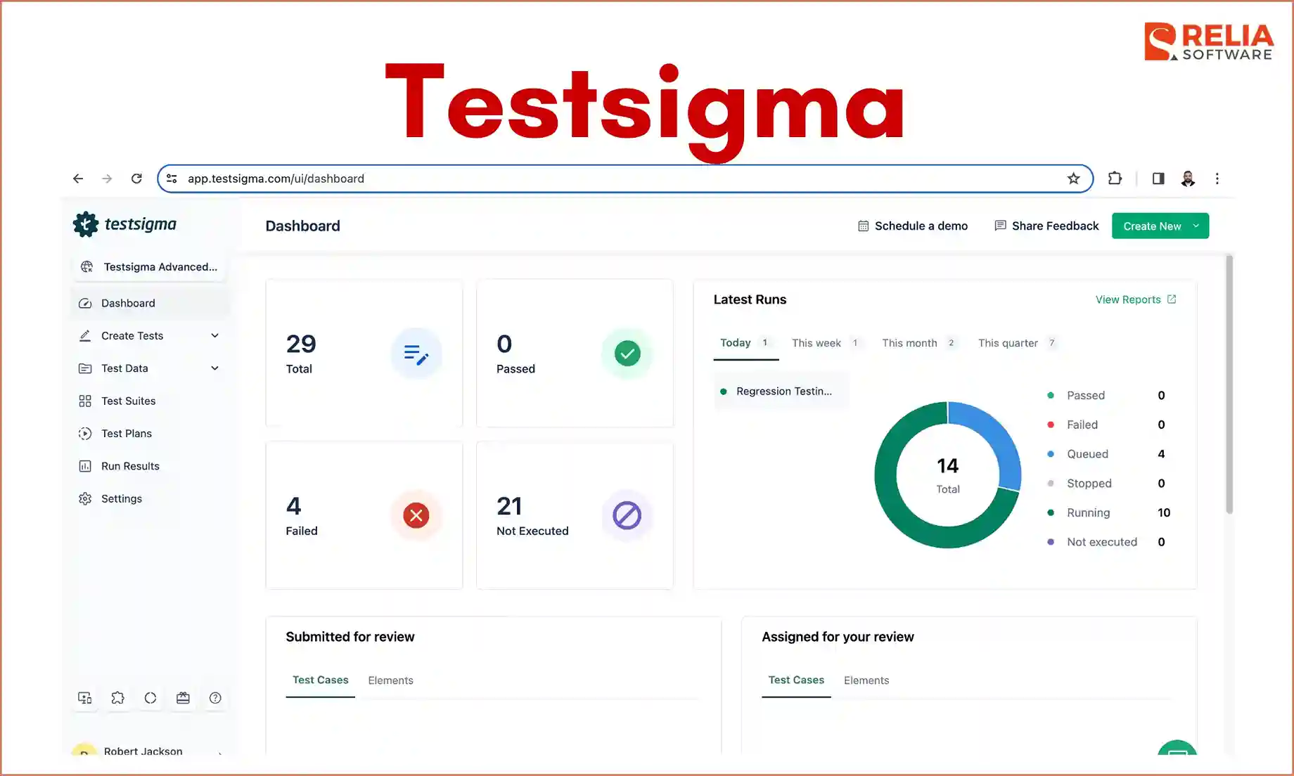 leading ai agents in software testing testsigma