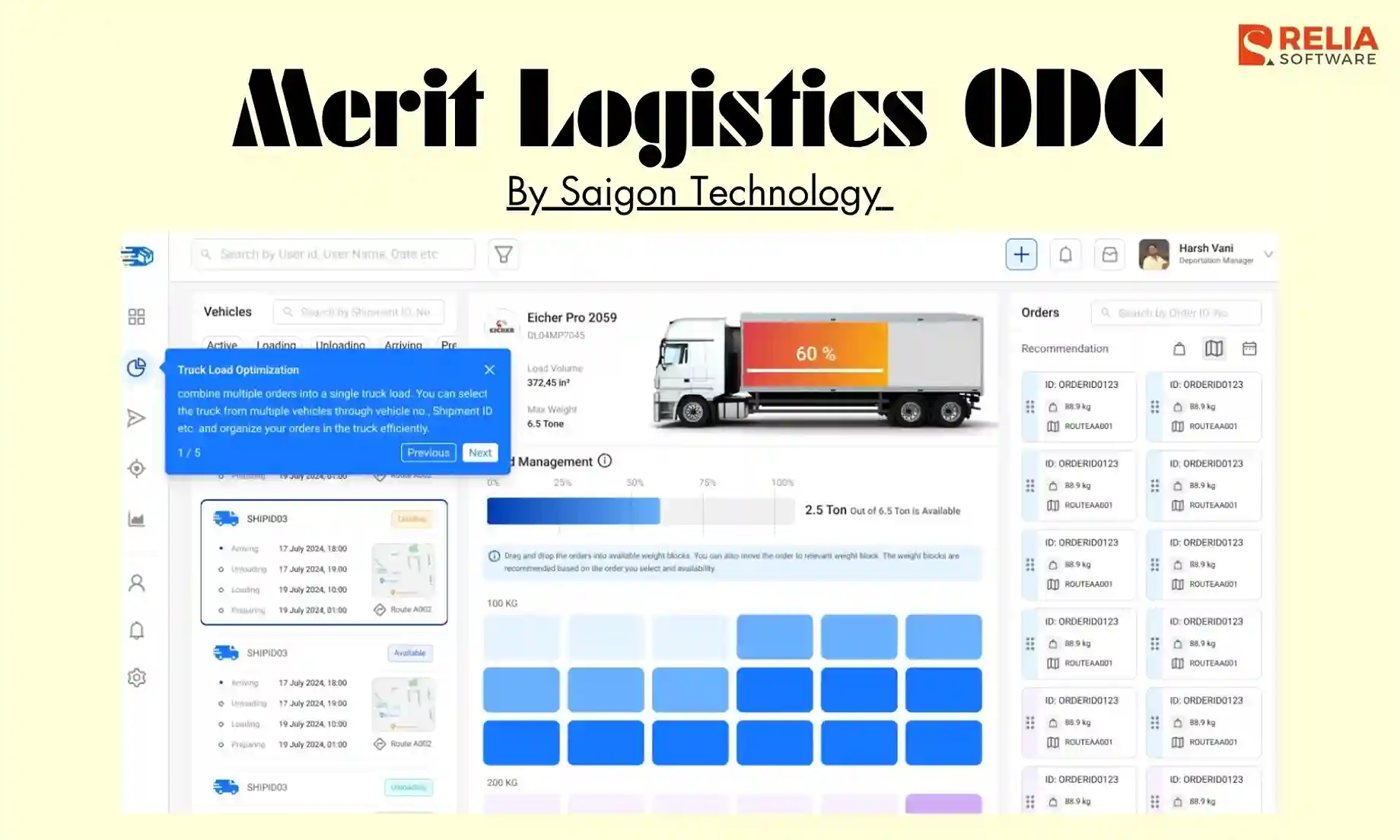 logistics software development company saigon technology