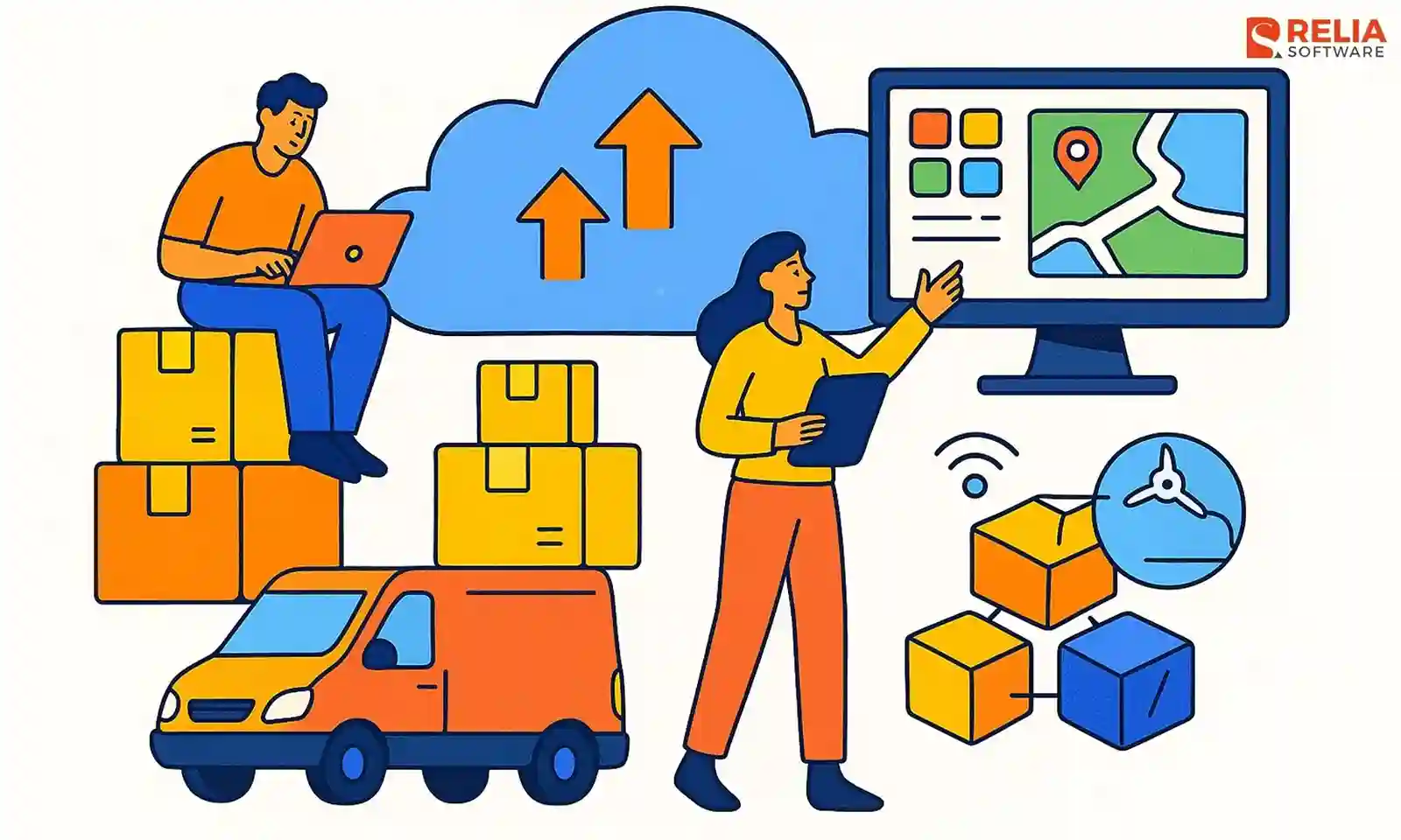 logistics technology trends cloud computing and saas solution