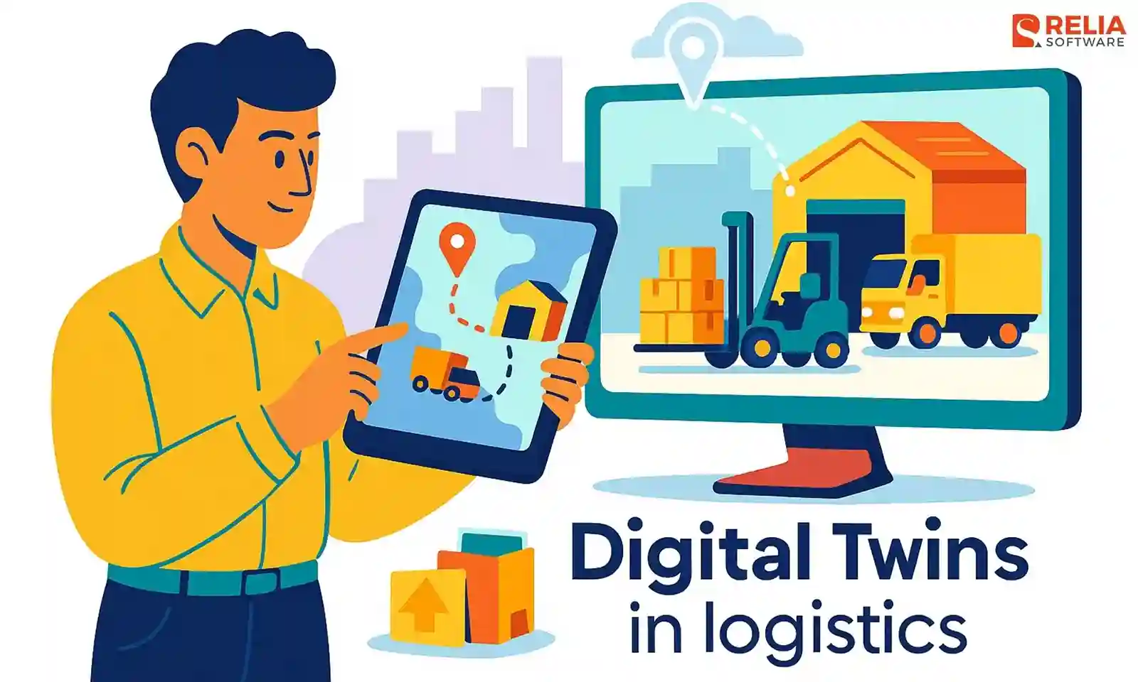 logistics technology trends digital twins