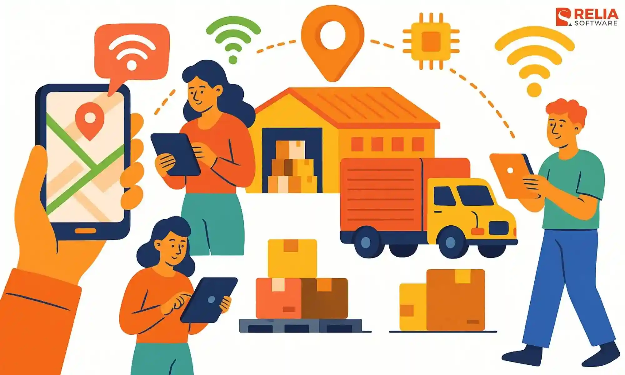logistics technology trends iot