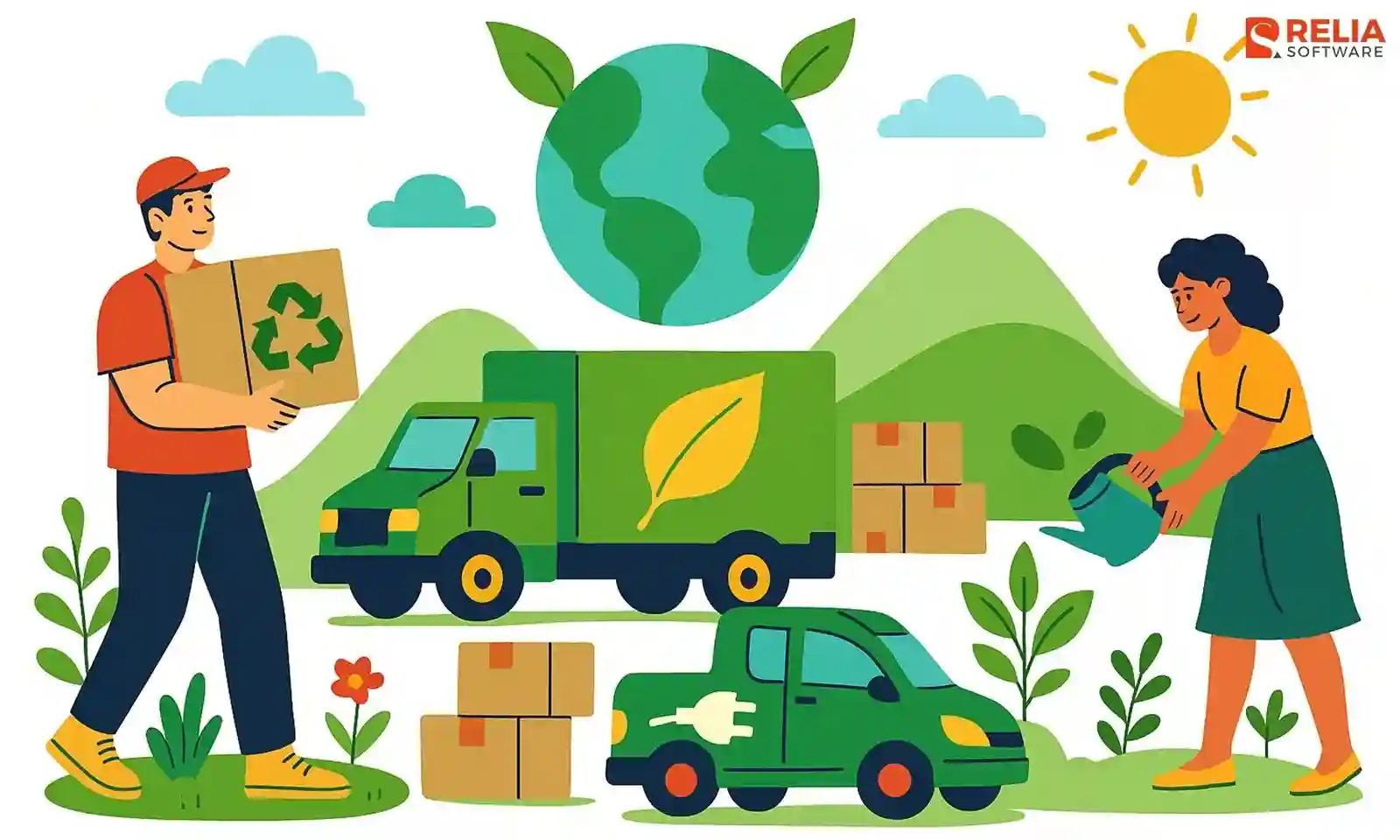 logistics technology trends green logistics