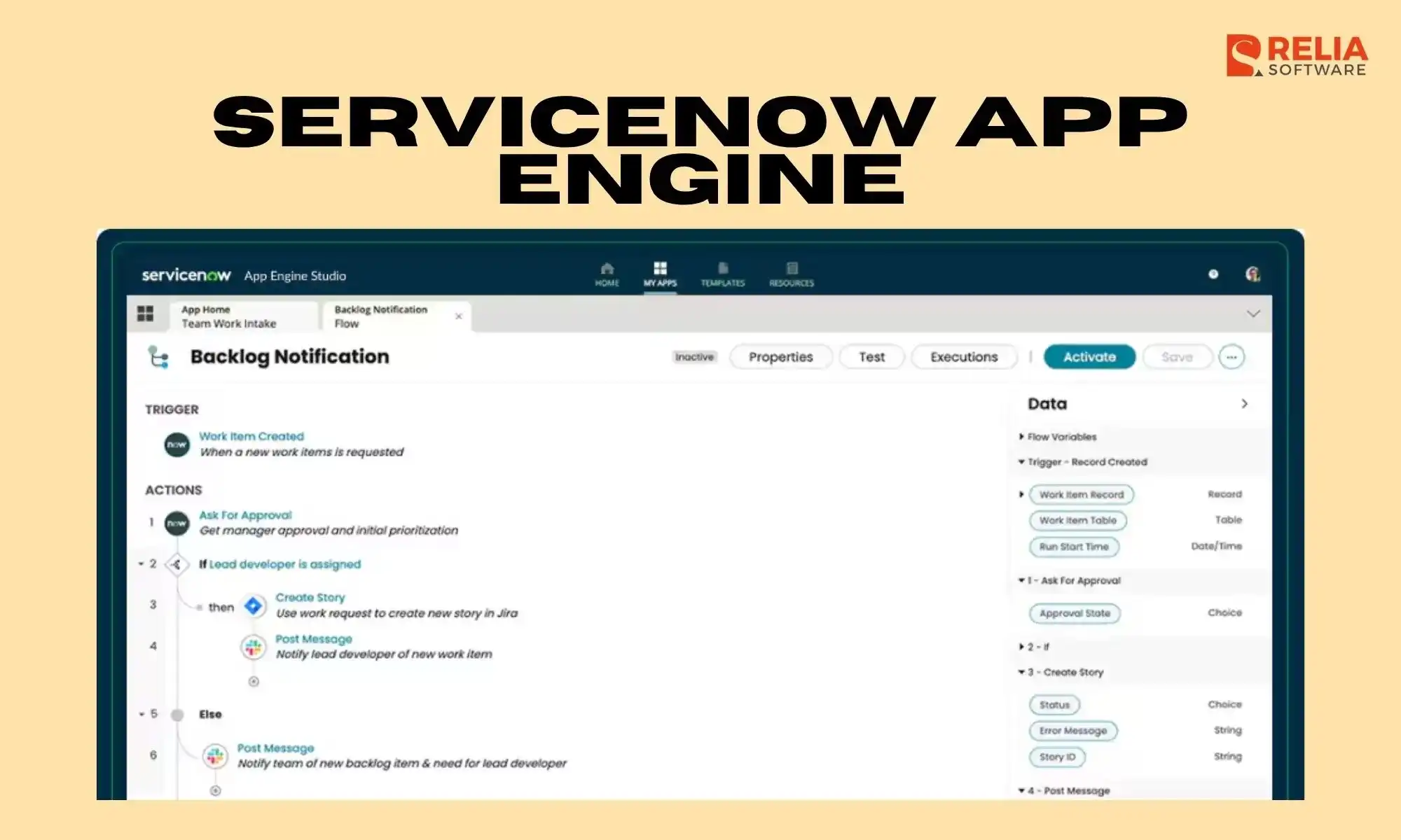 low code no code platform servicenow app engine