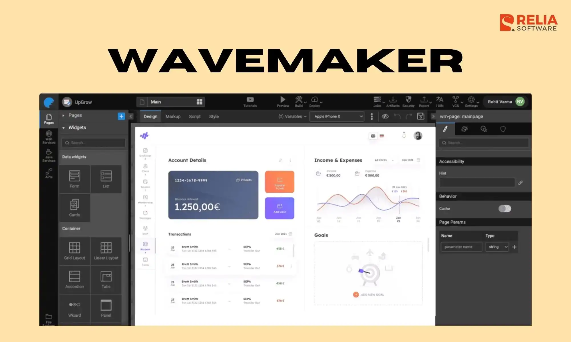 low code no code platform wavemaker