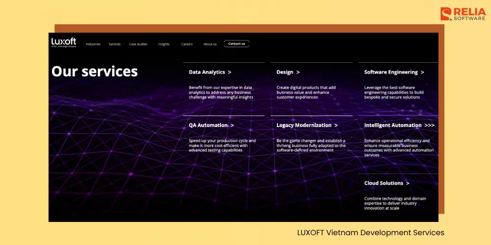 Luxoft Vietnam IoT development company