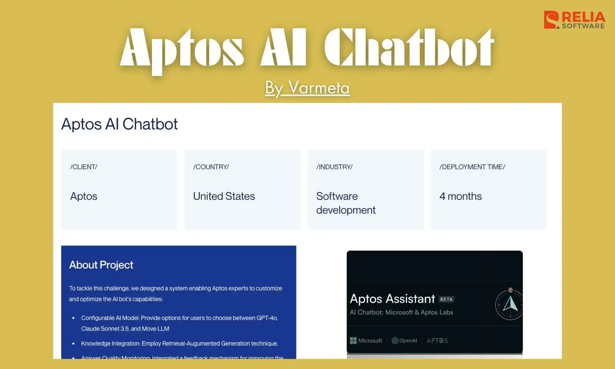 machine learning development company varmeta