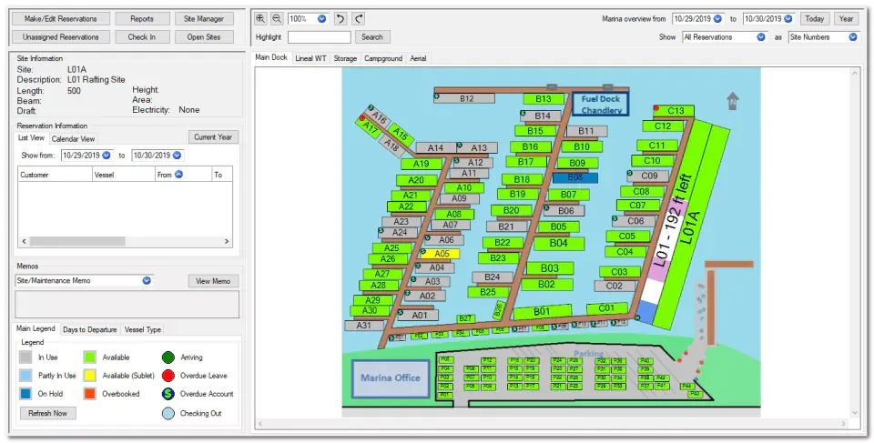 Marina Controller is a cloud-based marina management software.