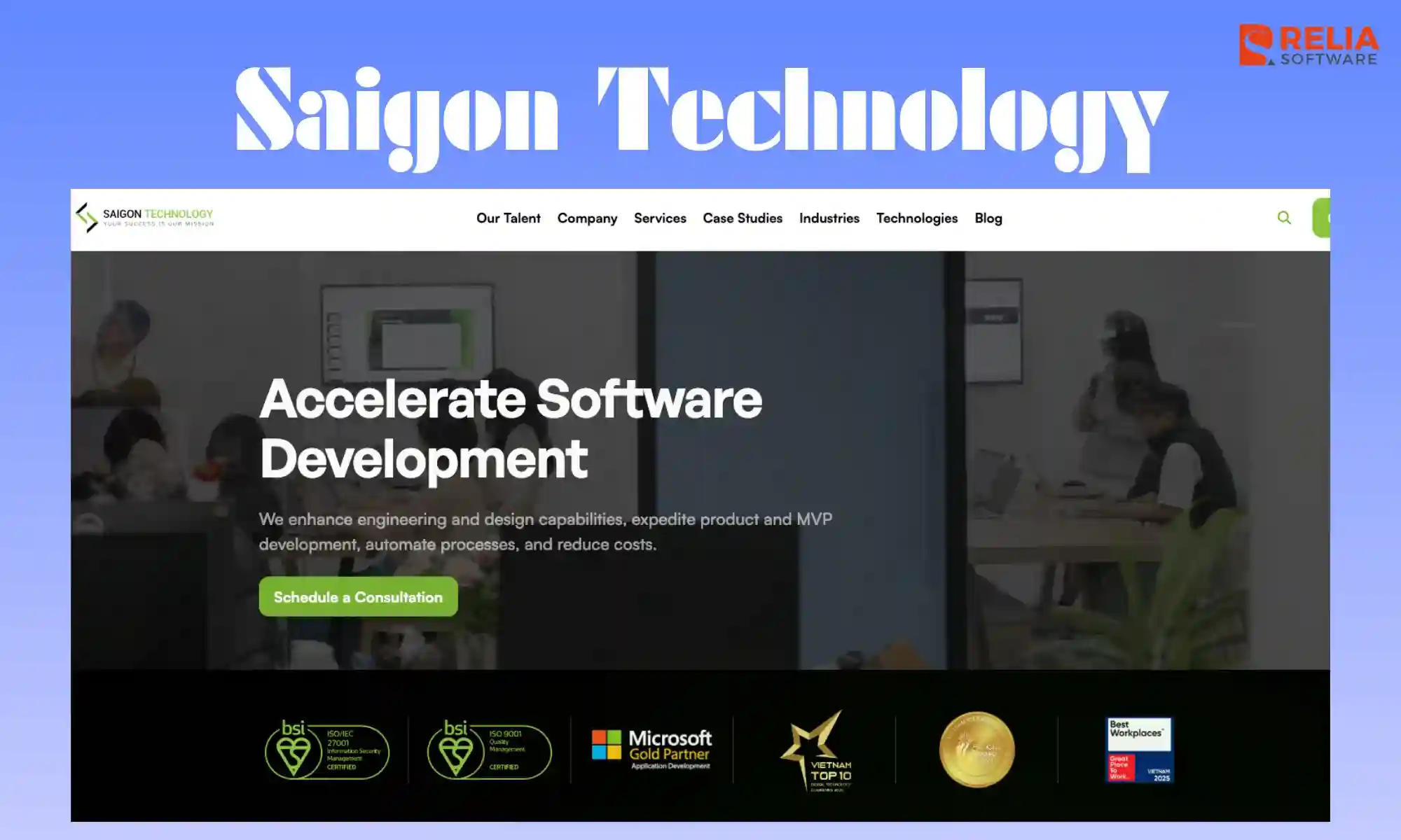 mean stack development company saigon technology