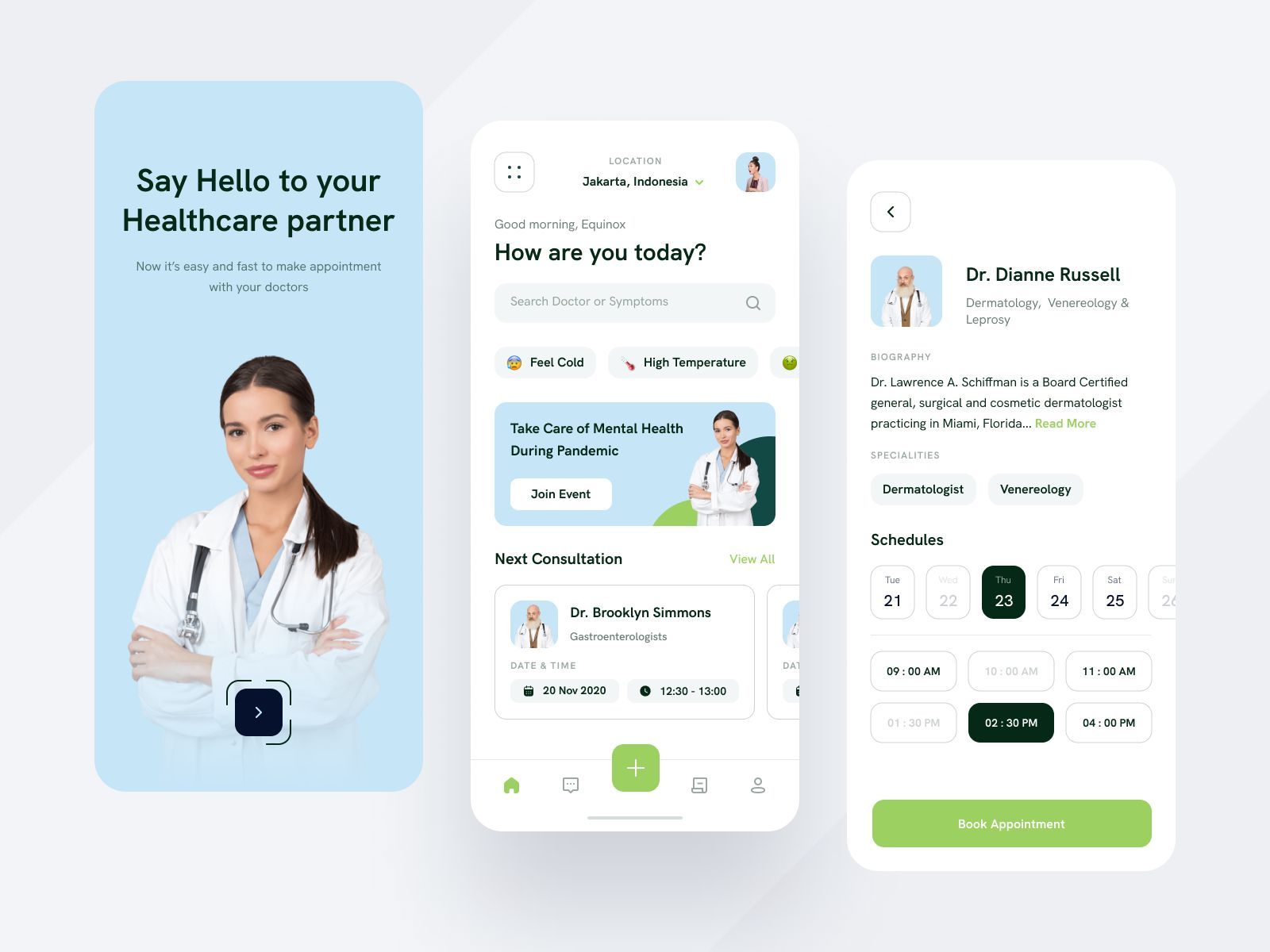 Adding healthcare-related images to the app design