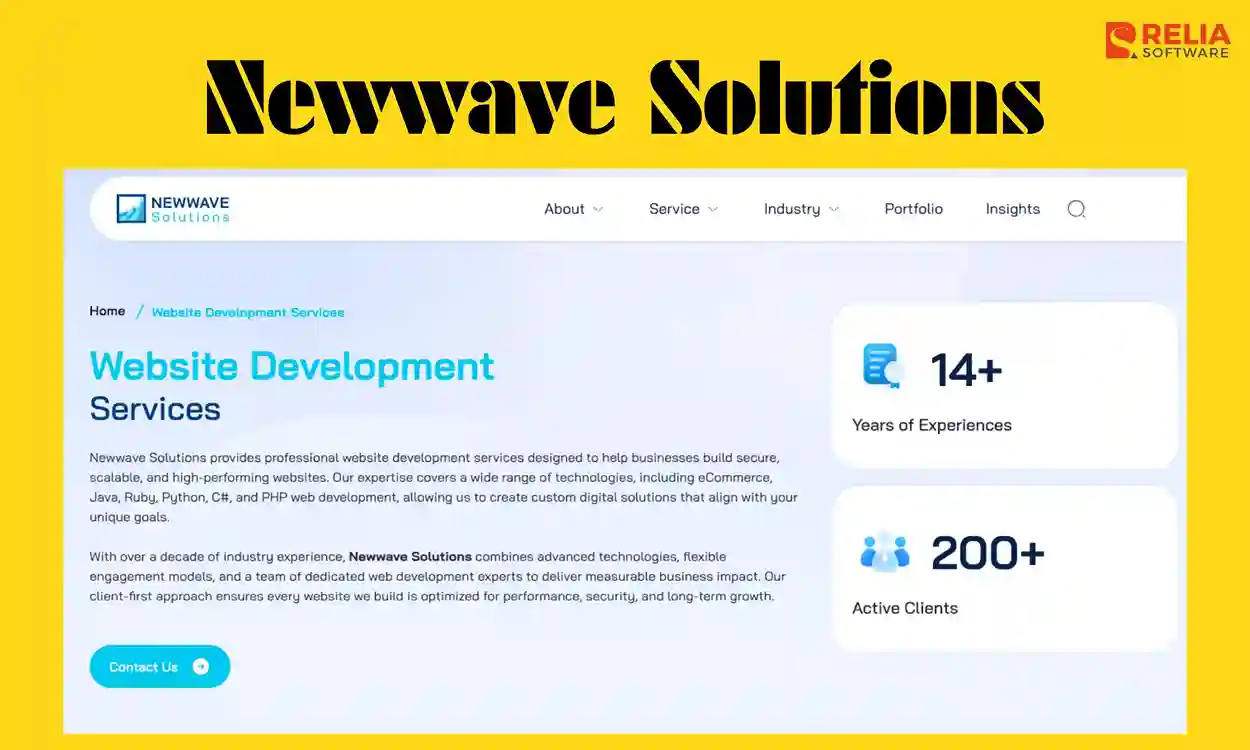 mern stack development company newwave solutions