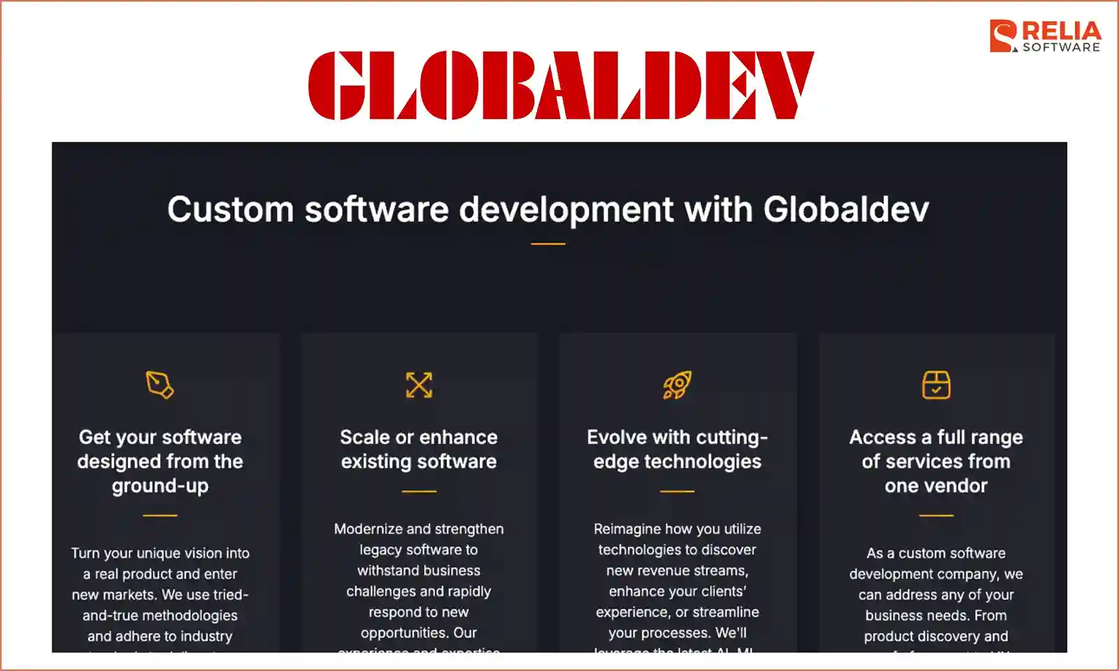mobile app development company globaldev