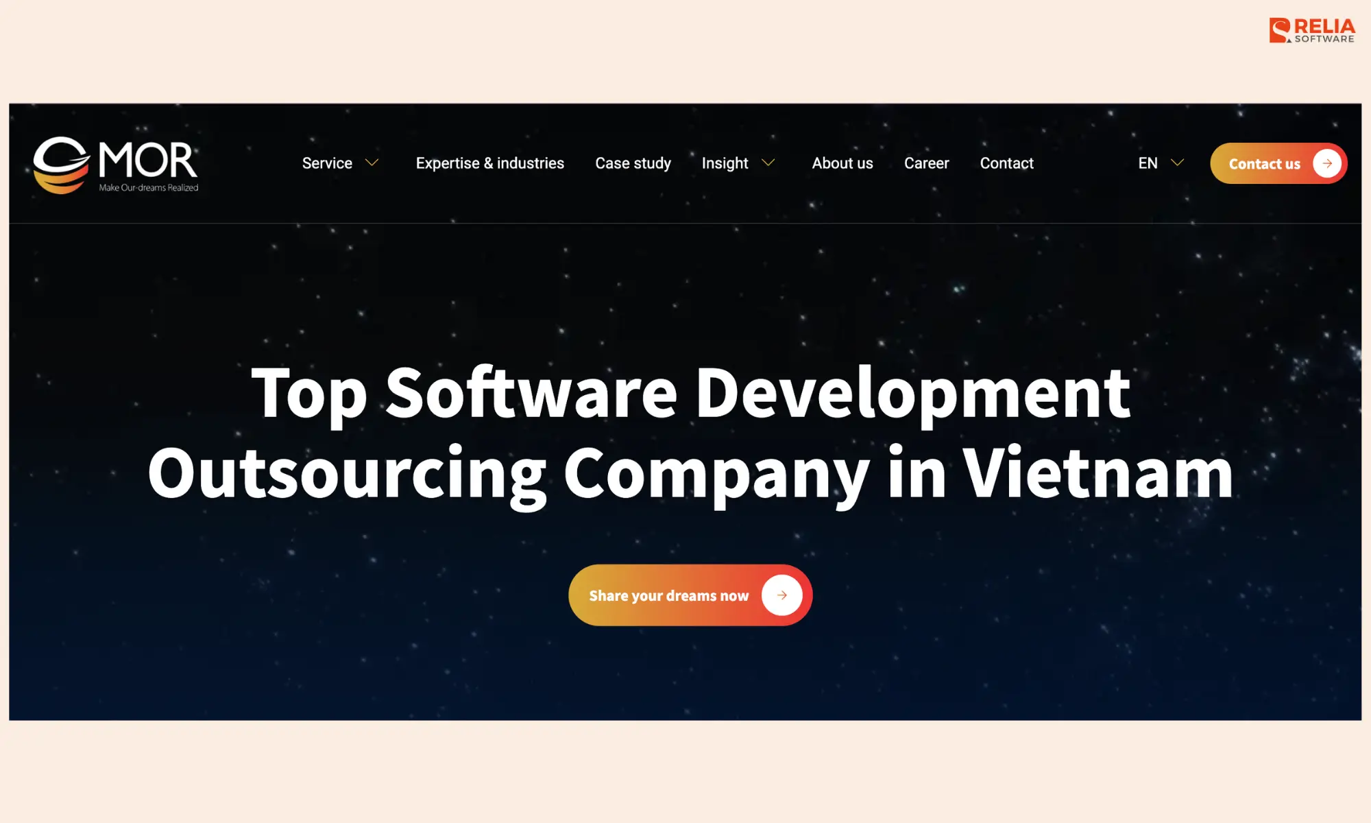 MOR Software is a fast-growing Vietnamese company.