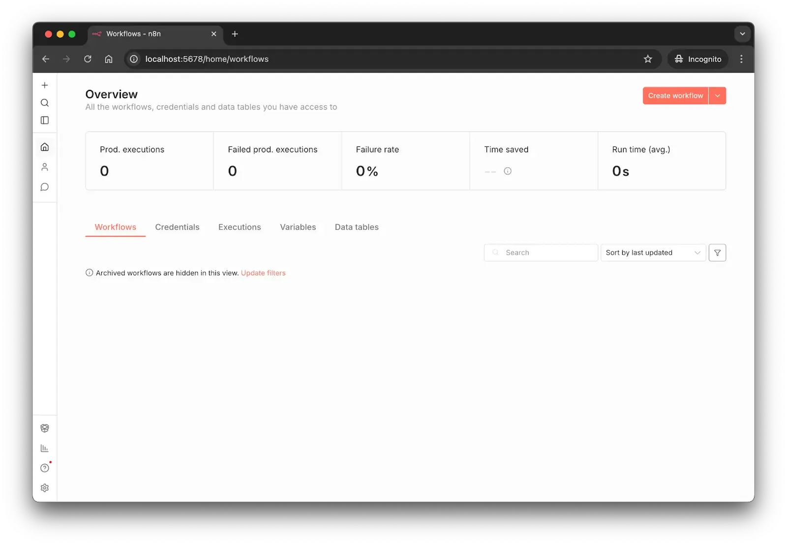 N8N Workflow Homepage