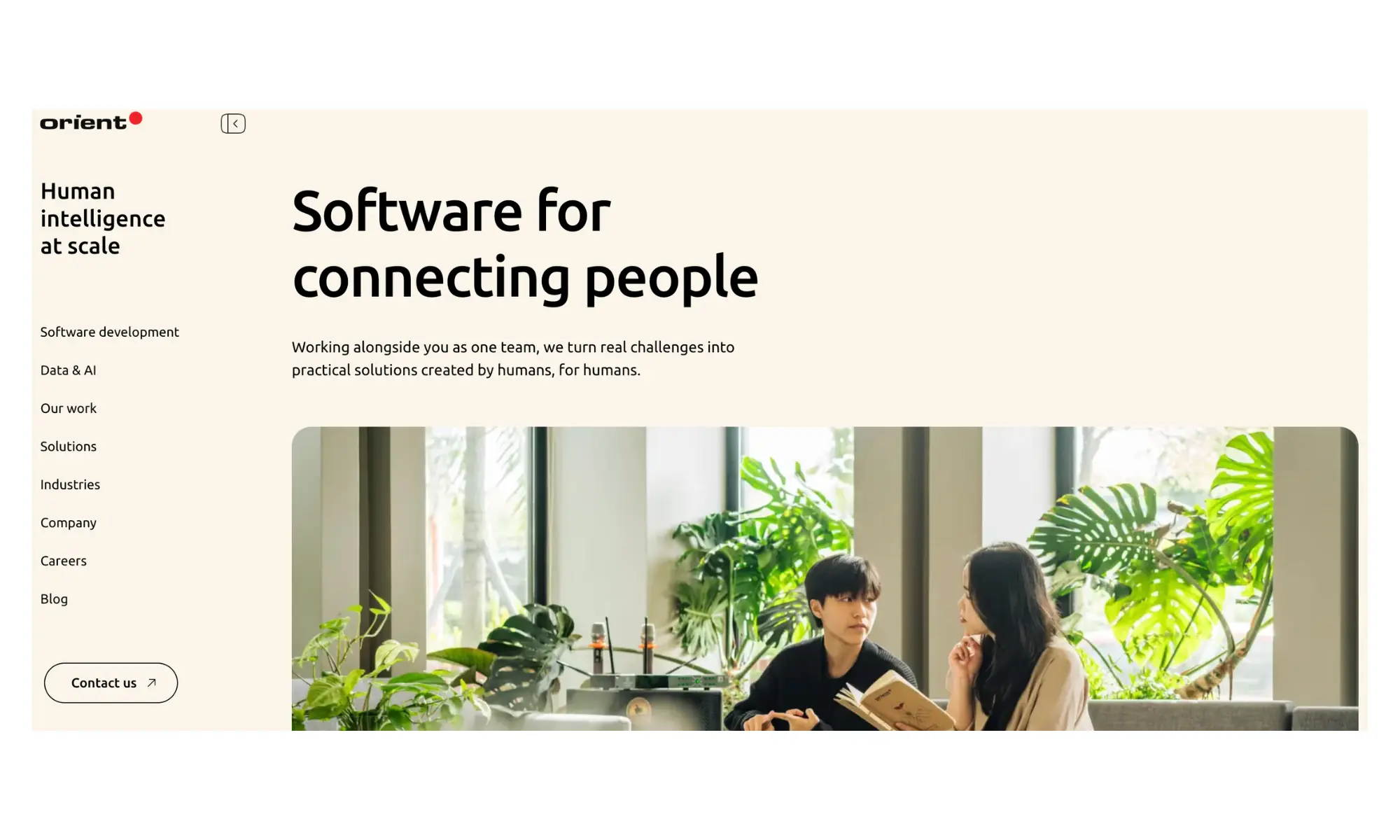Orient is a vendor equipped to run a multi-team, multi-phase program